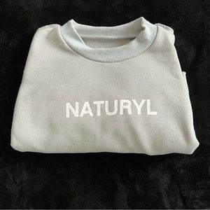 Crop sweat shirt